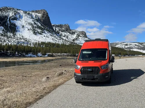 Spring van travels